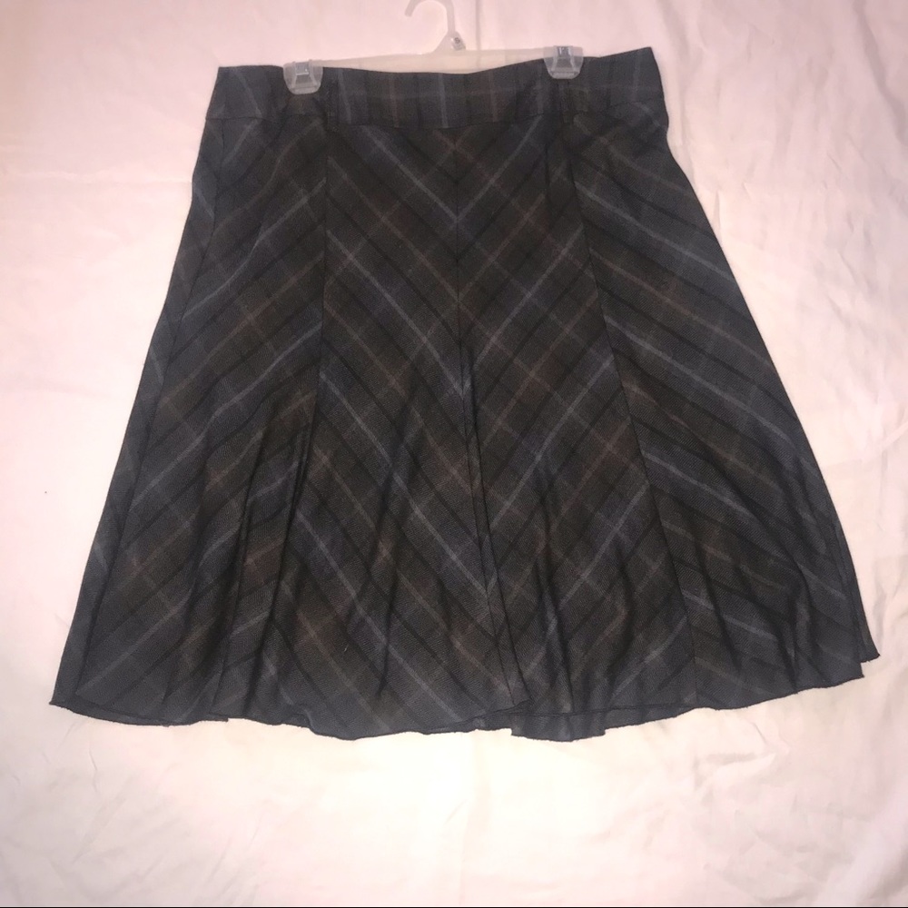 Cato pleated plaid skirt, size 14, EUC